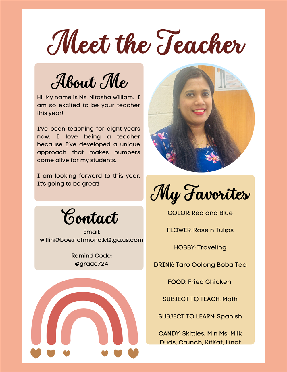 Meet your teacher